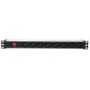 LC806 BASE DE ENCHUFES DE 8 VIAS ENRACKABLE