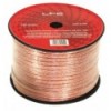 CHP0.75TR CABLE ALTAVOZ TRANSPARENTE 2 X 0,75 MM²
