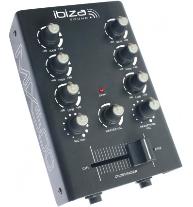 MIX500 MESA DE MEZCLAS DE 2 CANALES