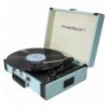 MAD-RETROCASE-BLU Maletín giradiscos con Bluetooth