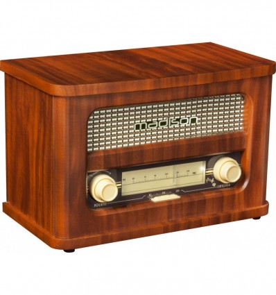 MAD-RETRORADIO Radio vintage autonoma bluetooth