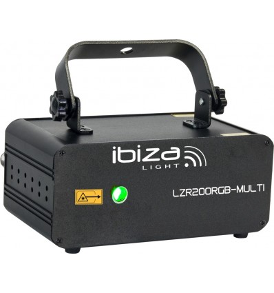 LZR200RGB-MULTI LASER RGB FIREFLY CON DMX 200mW