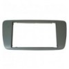 SEAT Ibiza 08-03 Marco DOBLE DIN Gris Claro (Opci