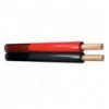 Cable Altavoz 2 x 1,5 mm Negro/Rojo 1 mts. BOB