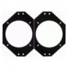 JEEP Wrangler 97-06 juego soporte altavoz 130mm ta
