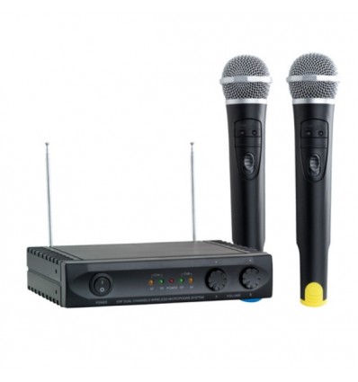 Acoustic Control MU1002 / HAND Pack de Micrófonos inalámbricos de petaca