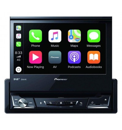 Pioneer avh-a210bt doble DIN cd//dvd//mp3 autoradio pantalla táctil USB Bluetooth IPO