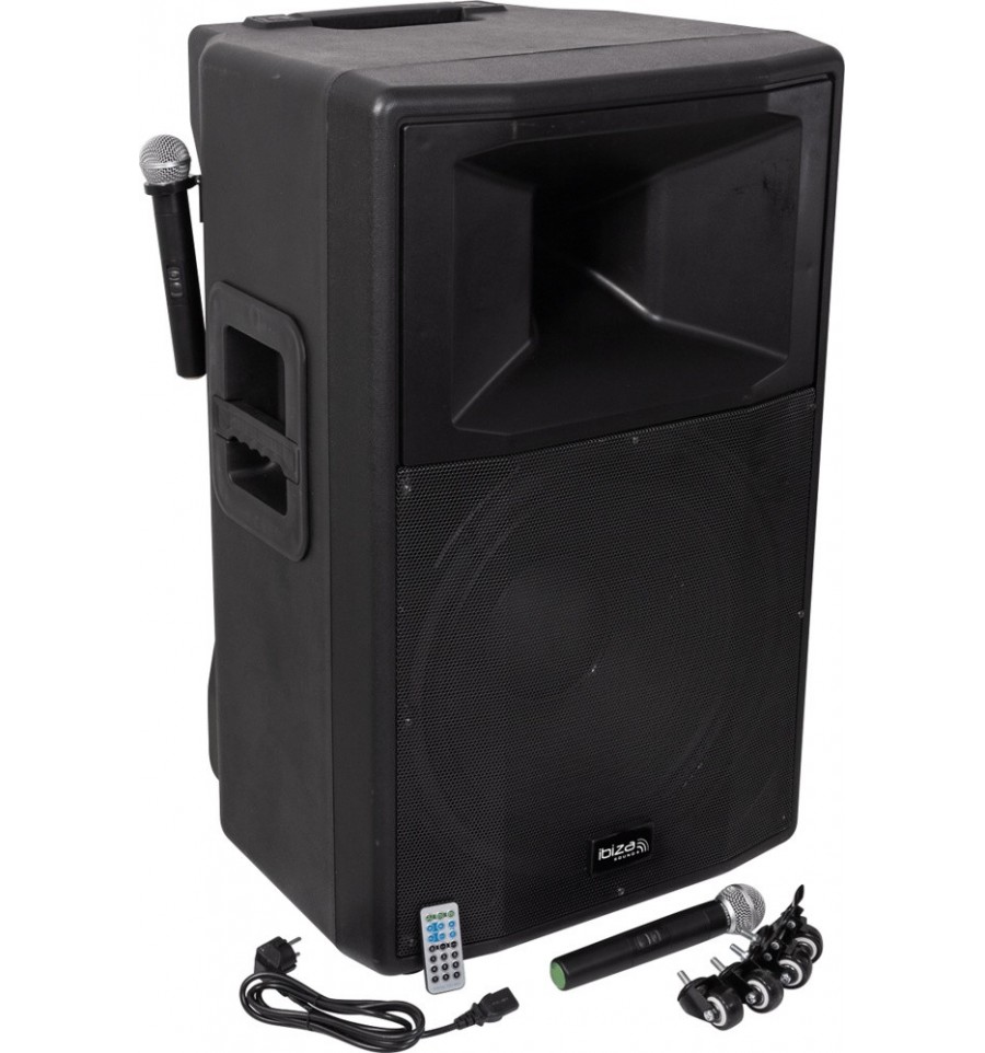 RX18A-BT 18'' Altavoz Amplificado 1000W con USB/SD/BT - Tienda