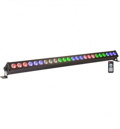 LEDBAR24-RC 24 x 4W RGBW 4-IN-1 BAR 105CM WITH MAT