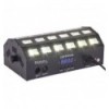 IBIZA LED-STUV24 Proyector 2 en 1 blanco + UV LED