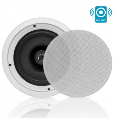 PYLE PDIC81RD Altavoces 8 pulgadas en blanco