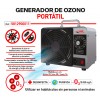 Generador/Máquina profesional de Ozono Portátil O3, 10000 mg/h