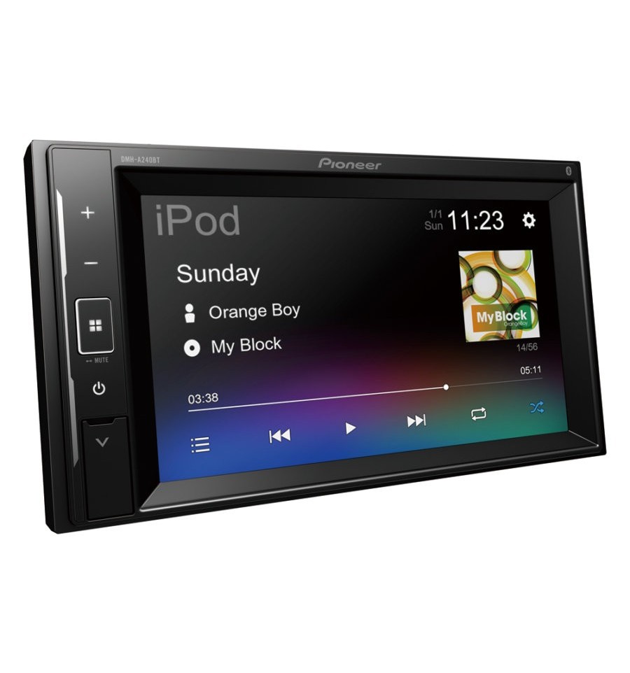 Pioneer DMH-A240BT Pantalla 2 DIN de 6,2 con Bluetooth - Tienda FonoMovil