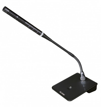 GLEMM DMC 980 Micrófono con fuente de alimentación triple - negro
