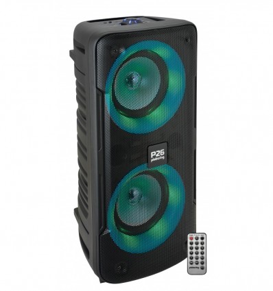 Karma PANTHER 26 Altavoz amplificado 50W RMS con doble woofer y efectos multicolores