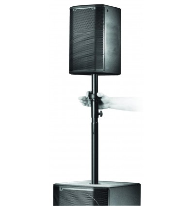 Karma TL SUB6 Soporte elevación altavoz extensible 1.45m, 35 mm diámetro, color negro