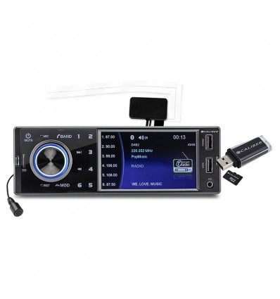 Autoradio Caliber SD-USB Pantalla 2.5 Bluetooth - Tienda FonoMovil