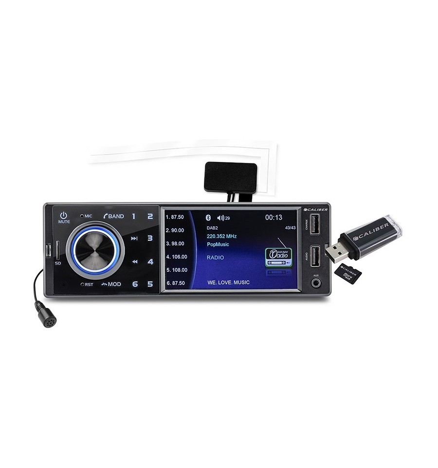 Radios y autorradios para coche - Bluetooth, cd, pantalla, USB