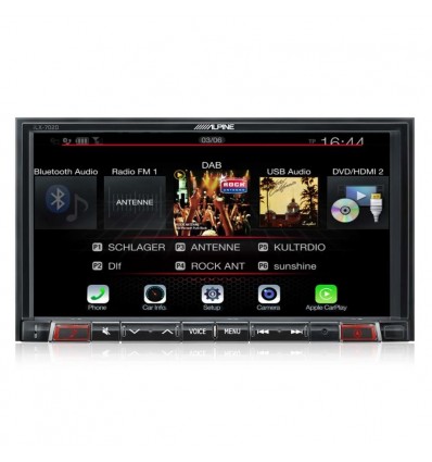 Alpine iLX-702D Sistema multimedia de 7 con Android Auto - Tienda FonoMovil