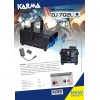 Karma DJ 702L Máquinas de humo de 700W con LED