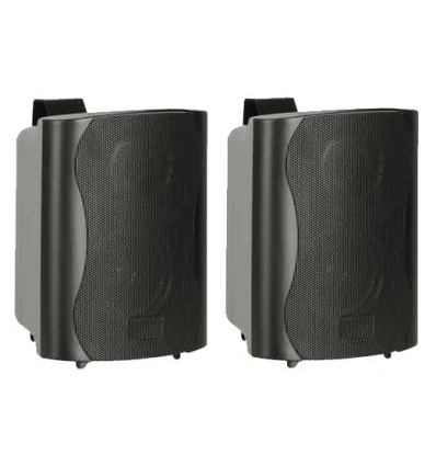Karma BS 59BA Pareja de altavoces con alimentación de 35W (2.0 Canales, Alámbrico, RCA, 35 W), uno Activo y el otro Pasivo.