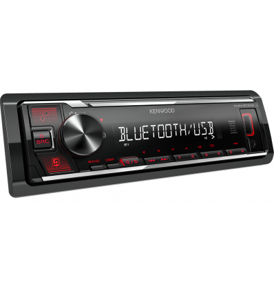 Kenwood KMM-BT209, Autoradio con Bluetooth, USB y AUX.