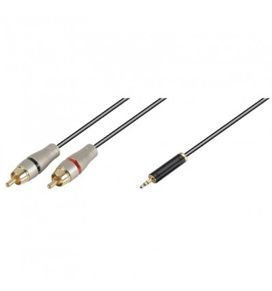 Lydtech LYD 022 / 2M Cable Minijack a 2 RCA