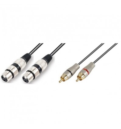 Lydtech LYD 027 / 2M Cable XLR a RCA