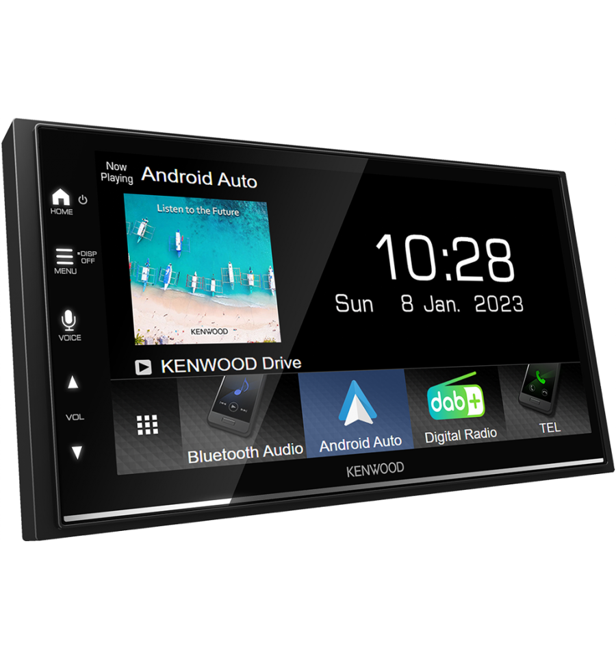 Kenwood DMX7722DABS - 2-DIN Bluetooth / Dab / USB / VarioColor / CarPlay /  Android Auto / Autoradio - Tienda FonoMovil