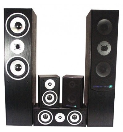 E1004BL Altavoces home Theater 5.0 Negro