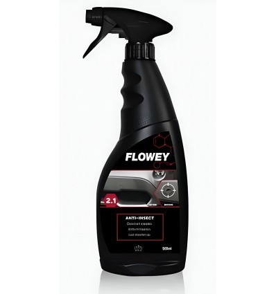 Flowey 2.1 Limpiador alcalino de mosquitos e insectos para el coche y descontaminado de carrocerocerías.