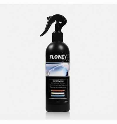 Flowey 3.5-G2 Cera abrillantadora de la carrocería del coche 400 ml.