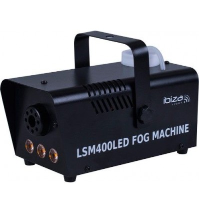 LSM400LED-BK MINI MAQUINA DE HUMO 400W CON 3 LED N