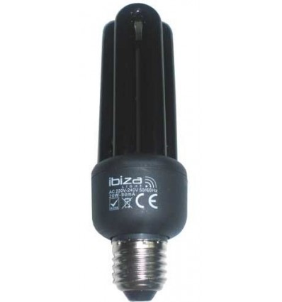 BL25ESL LAMPARA ECONOMICA 3U DE LUZ NEGRA - 25 W