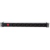 LC806 BASE DE ENCHUFES DE 8 VIAS ENRACKABLE