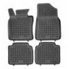 Alfombrillas caucho Seat ALTEA XL excluding versions with bluetooth module located under the drivers seat(2006 - 2015)