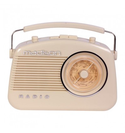 Radio Vintage Madison VR60 con Bluetooh /AM/FM