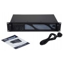 BS SONIC BMS1000 Amplificador de audio profesional 2x500W a 8 Ohm. 2x750W a 4 Ohm.