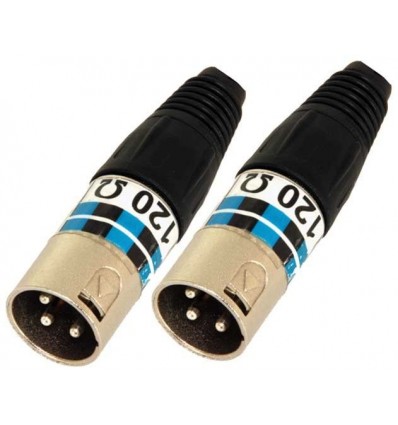 XLR-EOL CONECTOR FINAL DMX 120 OHMIOS