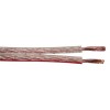 CHP0.75TR CABLE ALTAVOZ TRANSPARENTE 2 X 0,75 MM²