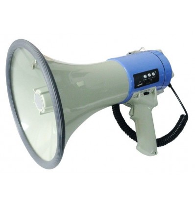 MEGA60USB MEGAFONO 60W CON SIRENA Y PUERTO USB/SD