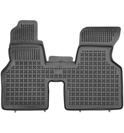 Alfombrillas caucho Volkswagen TRANSPORTER T4 - front with an extra material on the driver side(1990 - 2003)