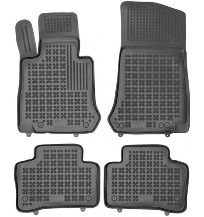 Alfombrillas caucho Mercedes GLC C253 Coupe(2016 - 2019)