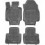 Alfombrillas caucho Toyota RAV 4 V, Toyota RAV 4 V Hybrid (HeV), version with automatic gearbox(2018 - 2022, 2022 - )