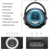 Altavoz para karaoke con micrófono inalámbrico con luces de colores, para usar con teléfonos móviles al aire libre