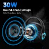 Altavoz para karaoke con micrófono inalámbrico con luces de colores, para usar con teléfonos móviles al aire libre