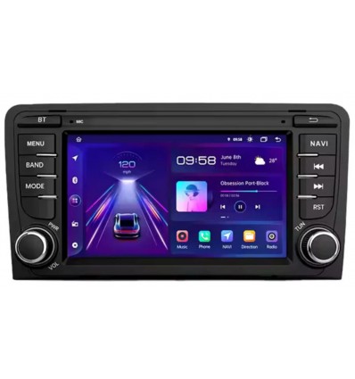 Pantalla Multimedia Audi A3 8P 2003-2013 7" Pulgadas