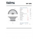 Karma WF 1215 Woofer de 15" 300w a 8 ohmios