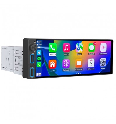 CRONOS CR6810LC Pantalla multimedia de Coche 1 DIN 6,8" 4 MB RAM 64 MB memoria interna