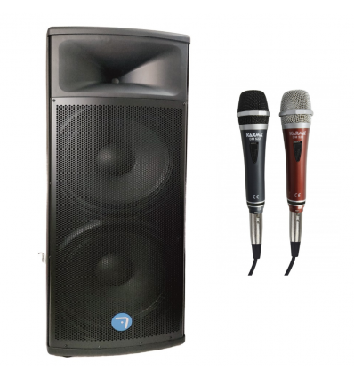 Oferta PACK SEVEN SV215A-TWS Altavoz Auto amplificado de 2x15" 2000W Max. mp3, Bluetooth, TWS + TL152 Soporte trípode de regalo